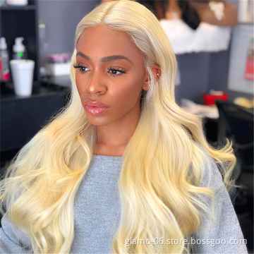 Wholesale Blonde 613 Lace Front Wigs ,613 Hd Lace Frontal Wig,613 Blonde Full Lace Wig Human Hair